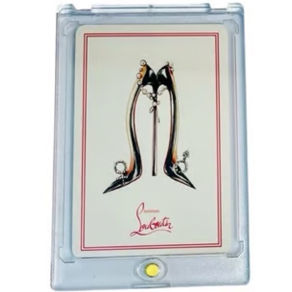 Christian Louboutin Other - Christian Louboutin Card Game with Black and Red Design